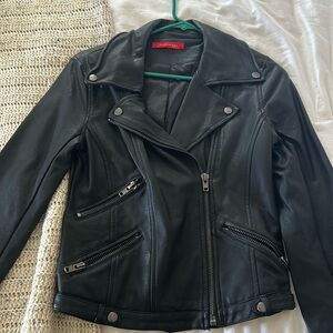 Leather jacket